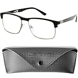 GRATIS MODERN BRILLEN-ETUI – Unsere Lesehilfe / Lesebrille wird mit eine passende Brillenhülle geliefert. Außenmaße des Etuis: 170 mm lang, 55 mm breit und 35 mm hoch.