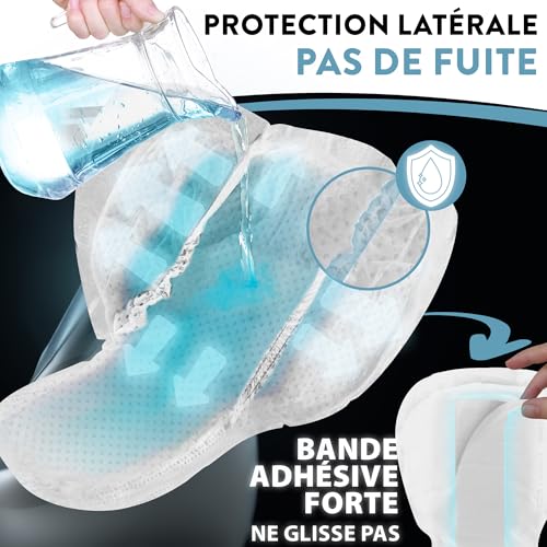 Harmony Care® Serviettes d'incontinence ultra absorbantes pour homme pour fuites urinaires légères à moyennes – Serviettes discrètes pour hommes (20 pièces) – vue 4