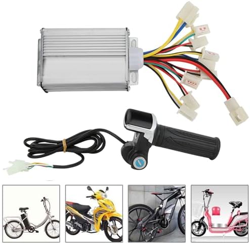 Keenso 36v Controller, Multifunctional 1000w Ebike Throttle Speed Controller for Electrical Scooter E Bike Bicycle Tricycle