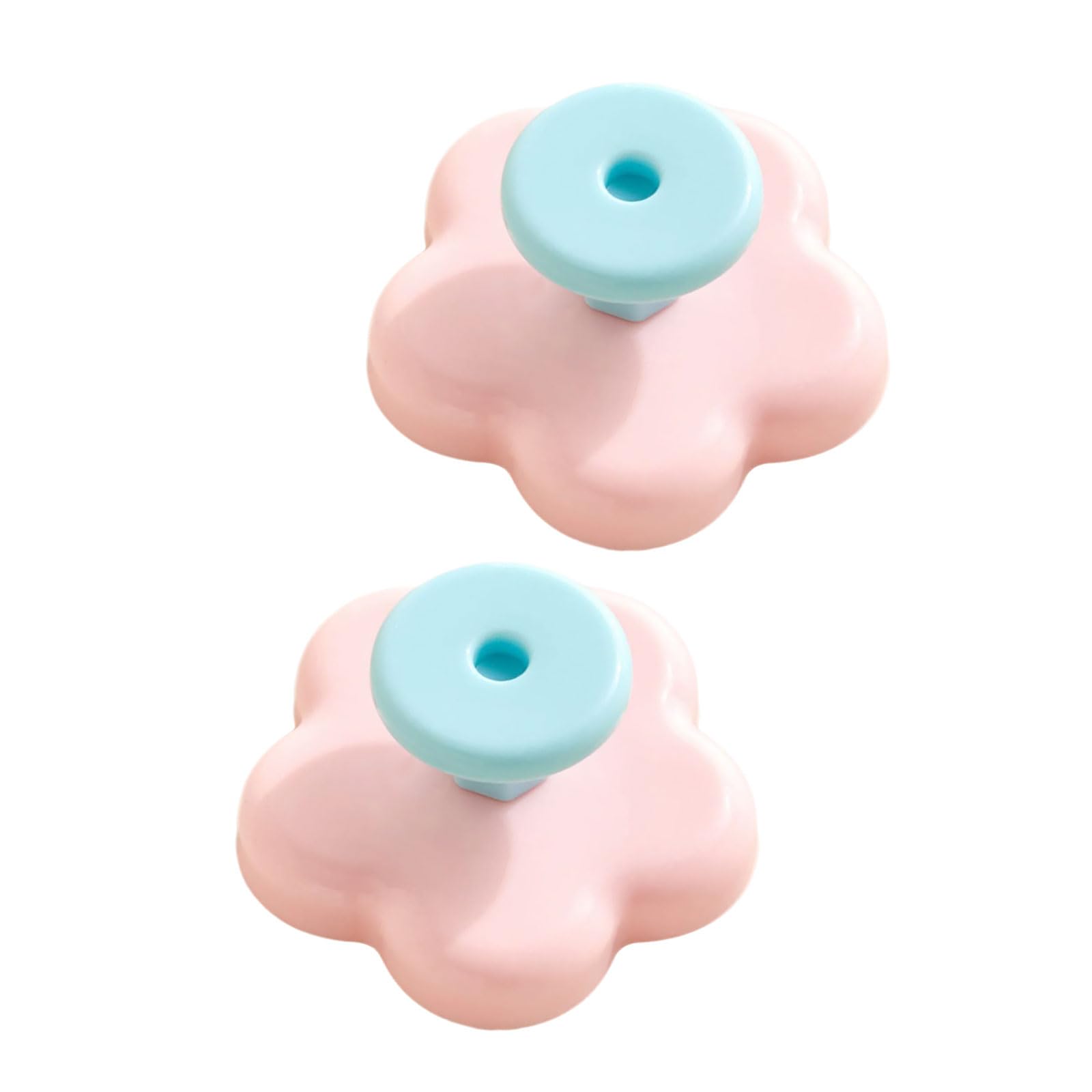 Msioytog Decorative Flower Suction Cup Hook Drillless Installation for Smooth Surfaces Ideal for Organizing Small Items with Excellent Load Capacity Decorative Hook