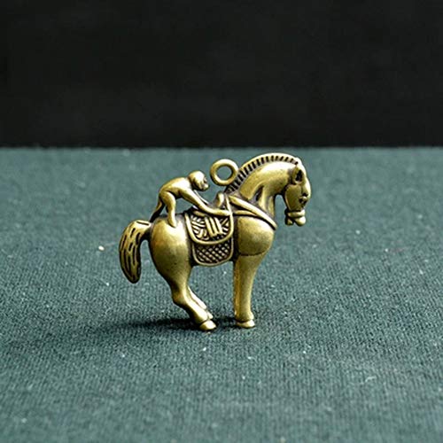 Singe et cheval en laiton pur - Le cadeau artisanal parfait