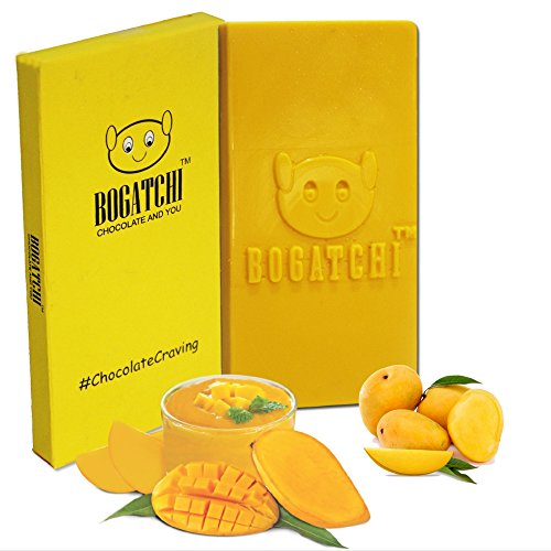 Image of BOGATCHI Mango BAR, Mango Flavored Chocolates, 1 Piece
