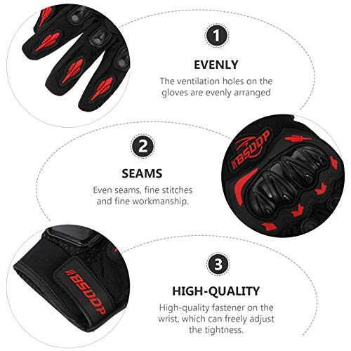 CLISPEED Luvas de Ciclismo de Inverno Luvas de Motocicleta à Prova D'água Luvas de Ciclismo à Prova