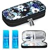 YOUSHARES Insulin Cooler Travel Case - Portable Refrigerated Medicine Case for Insulin Pen, Medication and Diabetic Supplies with 2 TSA Approved Ice Pack