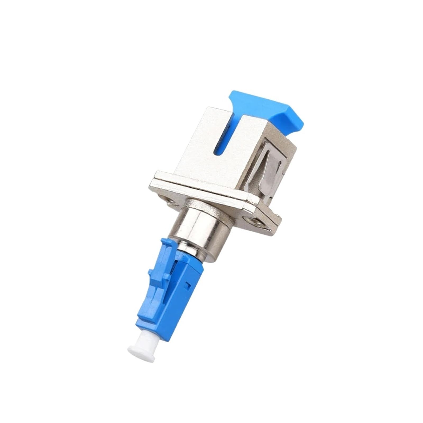 Adaptador de fibra óptica simplex híbrido LC/UPC a SC/UPC | 2PCS
