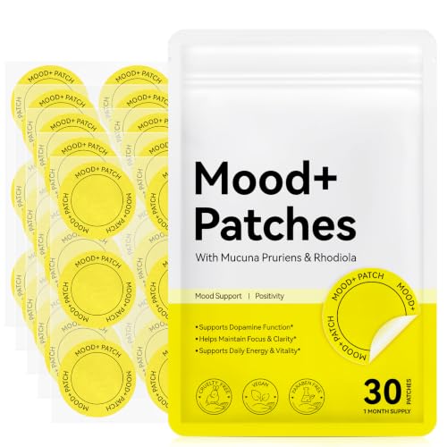 ROWKDRKB Mood Plus Patches, Extra Strength Dopamine for Men and Women