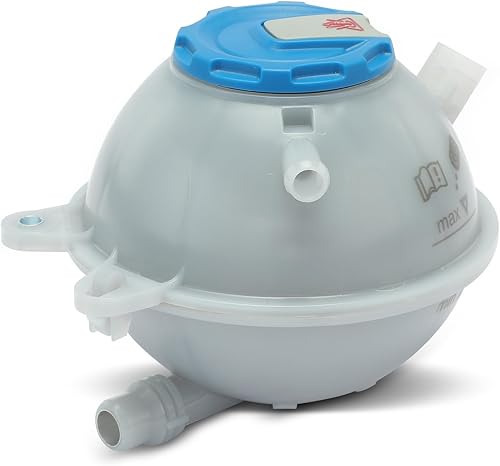 A-Premium Tanque de depósito de recuperación de desbordamiento de refrigerante del motor con tapa y sensor Compatible con Audi Q5 2018-2023, Q5 PHEV