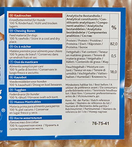 Trixie 2787 Kauknochen, gepresst, 8 cm, 5 × 15 g