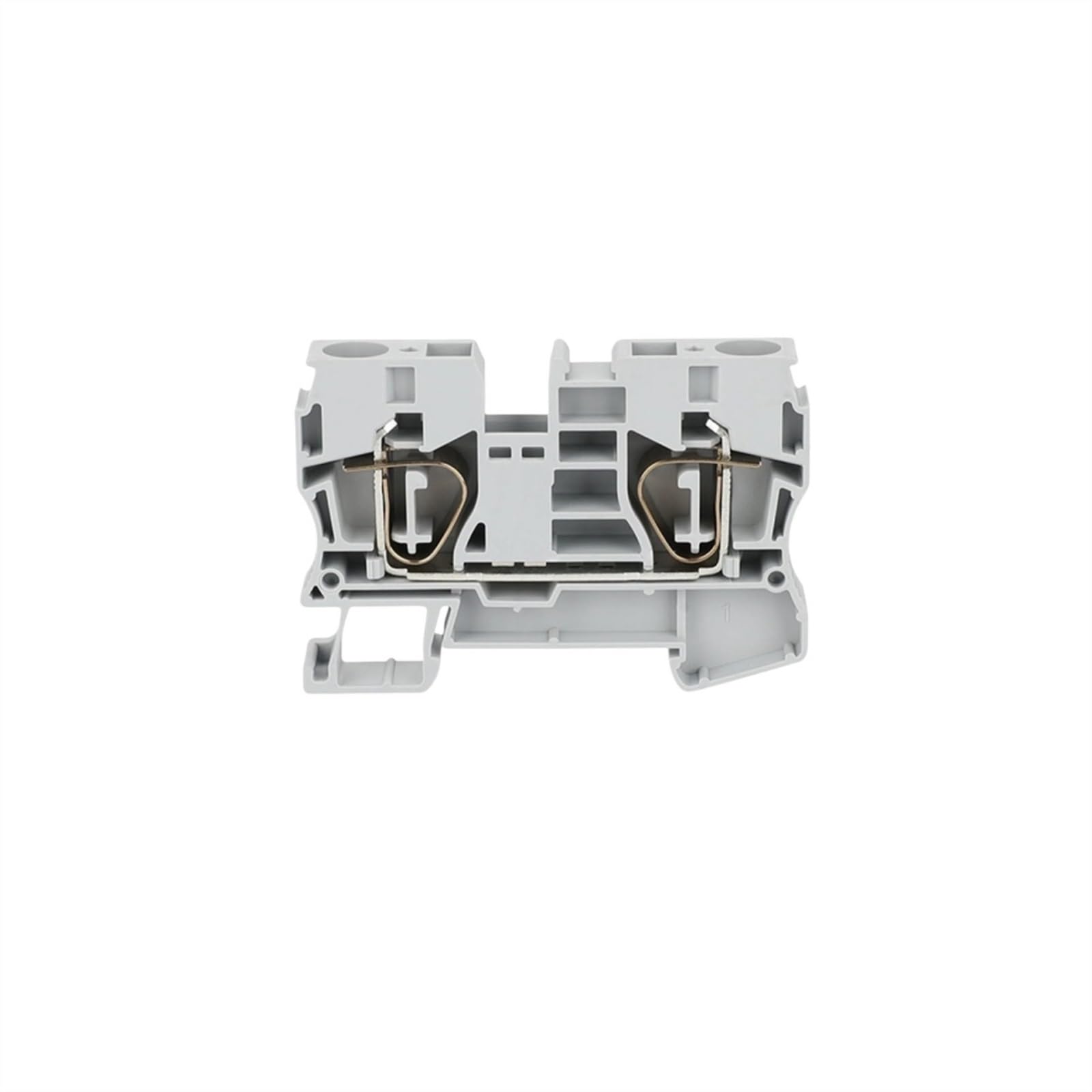 10 Pz ST10 Filo Connettore Elettrico Connessione a molla Connessione Passante Cablaggio Tirare ST 10 Morsettiera su guida Din(GREY)