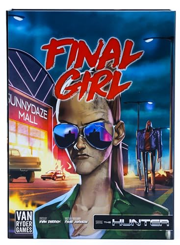 Van Ryder Games - Juego de mesa de terror - Final Girl - The Killer from Tomorrow - Caja de película - Requiere caja de núcleo - 1 jugador - Juego de 20-60 minutos - Adolescentes y adultos, a partir
