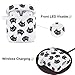 AIRSPO Airpods Case 7 in 1 Airpods Accessories Set Compatible with Airpods 1 & 2 Protective Silicone Cover Floral Print Cute Case (Cat)