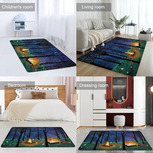 Tapis de sol doux confortable velours de corail 150x100 - 5