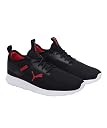 Puma Unisex-Adult Duke Black-High Risk Red Walking Shoe - 10 UK (38889203) gallery image