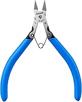 Vista 11 de Cortadores de alambre de 5 pulgadas para componentes electrónicos, cortadores laterales CR-V para manualidades, cortadores diagonales ultra