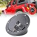 JeCar Fuel Door Cover Locking Gas Cap Cover for 2007-2018 Jeep Wrangler JK & Unlimited