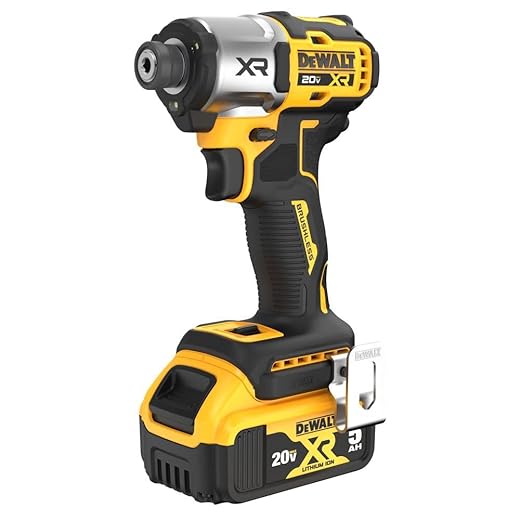 DEWALT 20V MAX* XR Impact Driver Kit, Brushless, 3-Speed, 1/4-Inch, 2.0-Ah (DCF887D2)