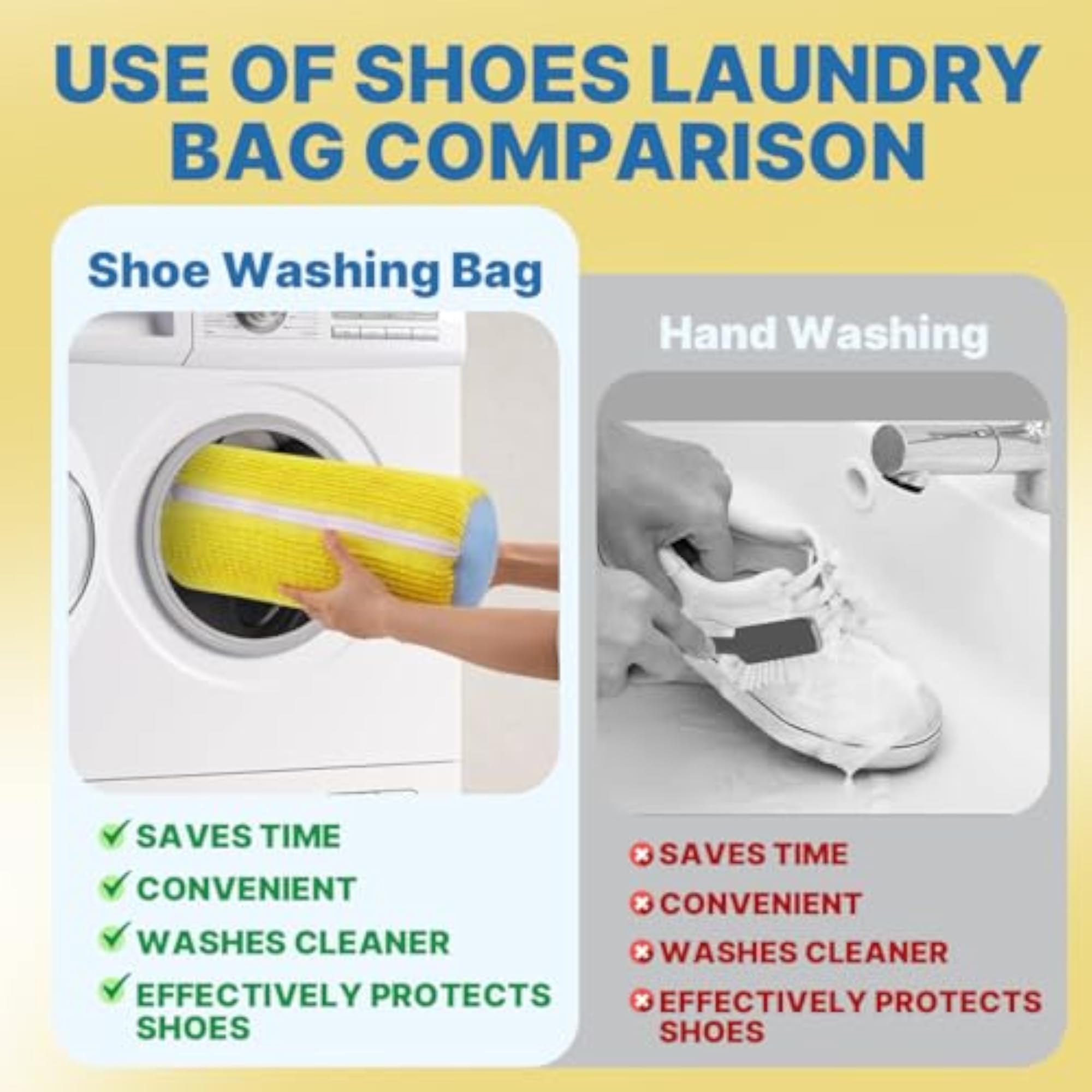 Shoe Washing Bag for Washing Machine