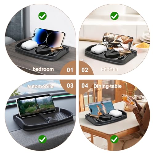 image for ThinSGO Anti-Slip Car Dash Grip Pad for Cell Phone, Keychains, Sun Gla