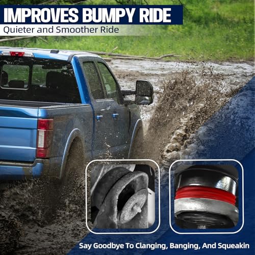 image for MOJIOO 8 Pack Silicone Body Mount Bushings Kit Compatible with Ford F2