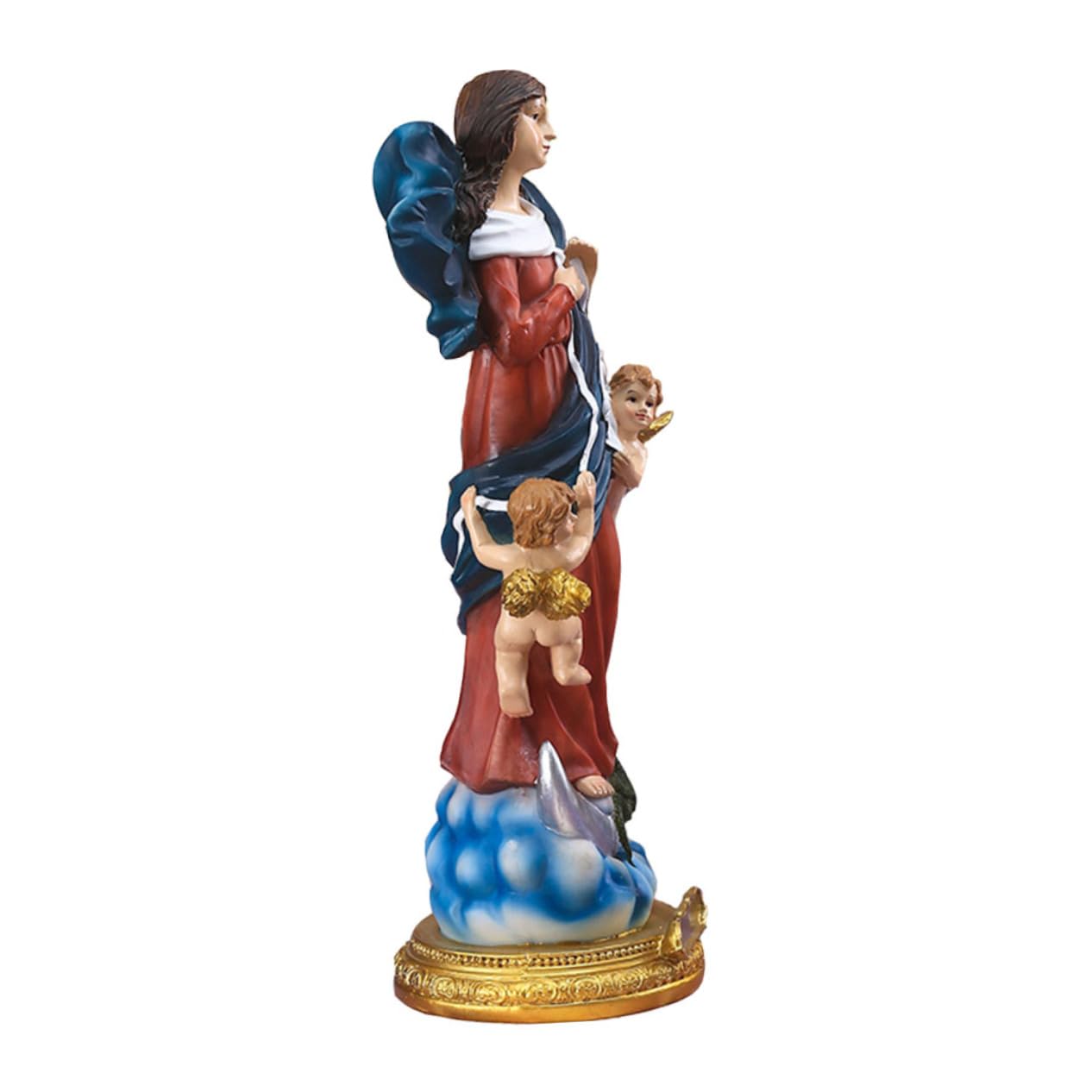 Statue Résine Décoration Religieuse Hemobllo pour Bureau et Maison