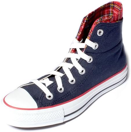 Amazon Converse コンバース スニーカー オールスター タータンチェック ハイ レディース ネイビー 5 5 24 5 As W Tt Hi 55 1cj412 スニーカー
