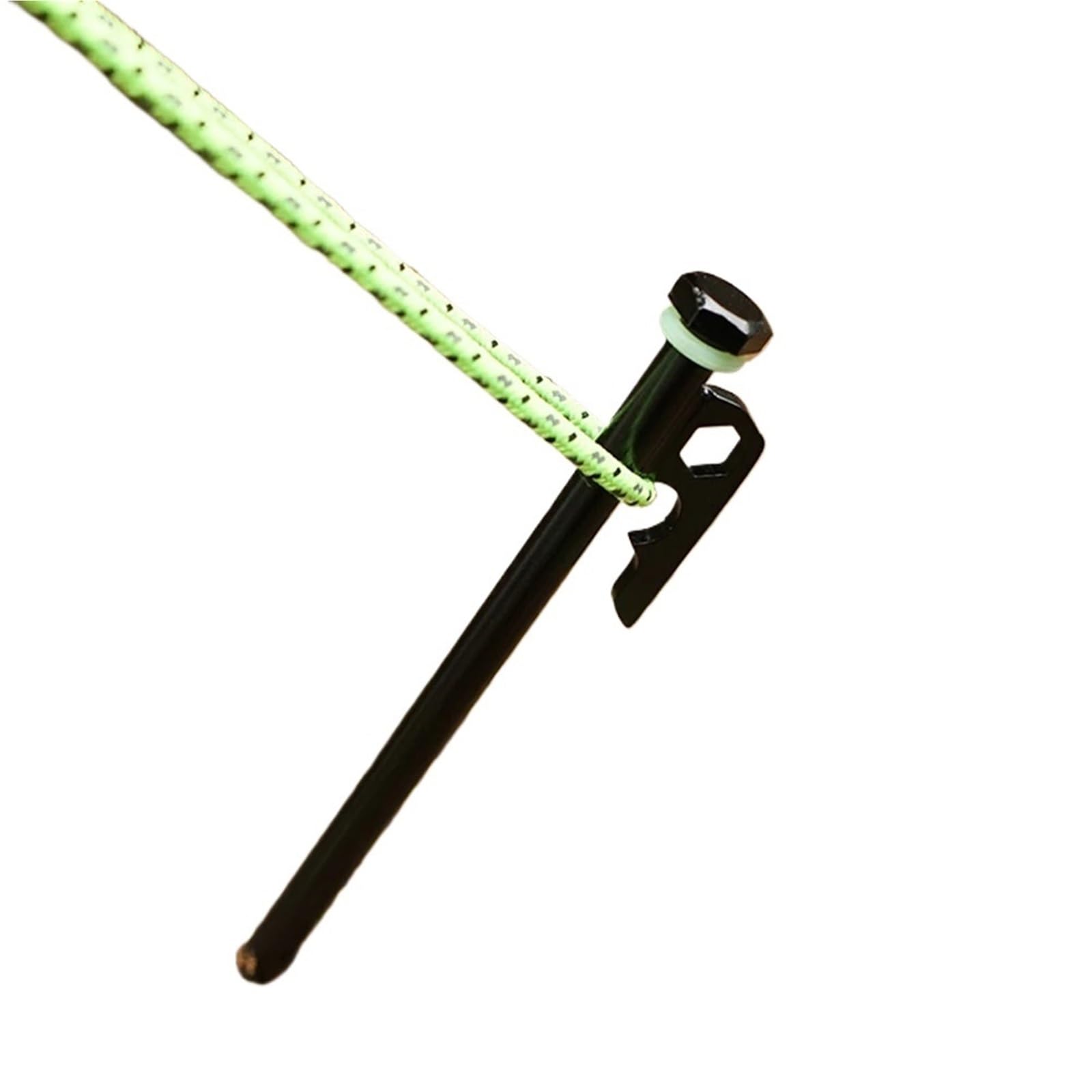 Zeltpflöcke, 4/8 stücke Camping Zelt Beine und Hammer Set Heringe Abstecken Boden Nägel 30cm Länge Outdoor Camper Tourist Lieferungen Zubehör(4Pcs)