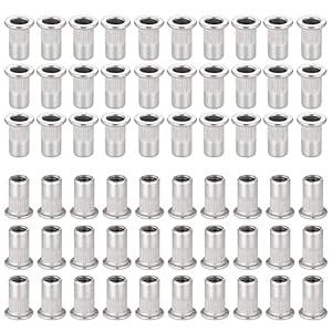 Hejo Nietmuttern M5 Blindmuttern 60 Stück