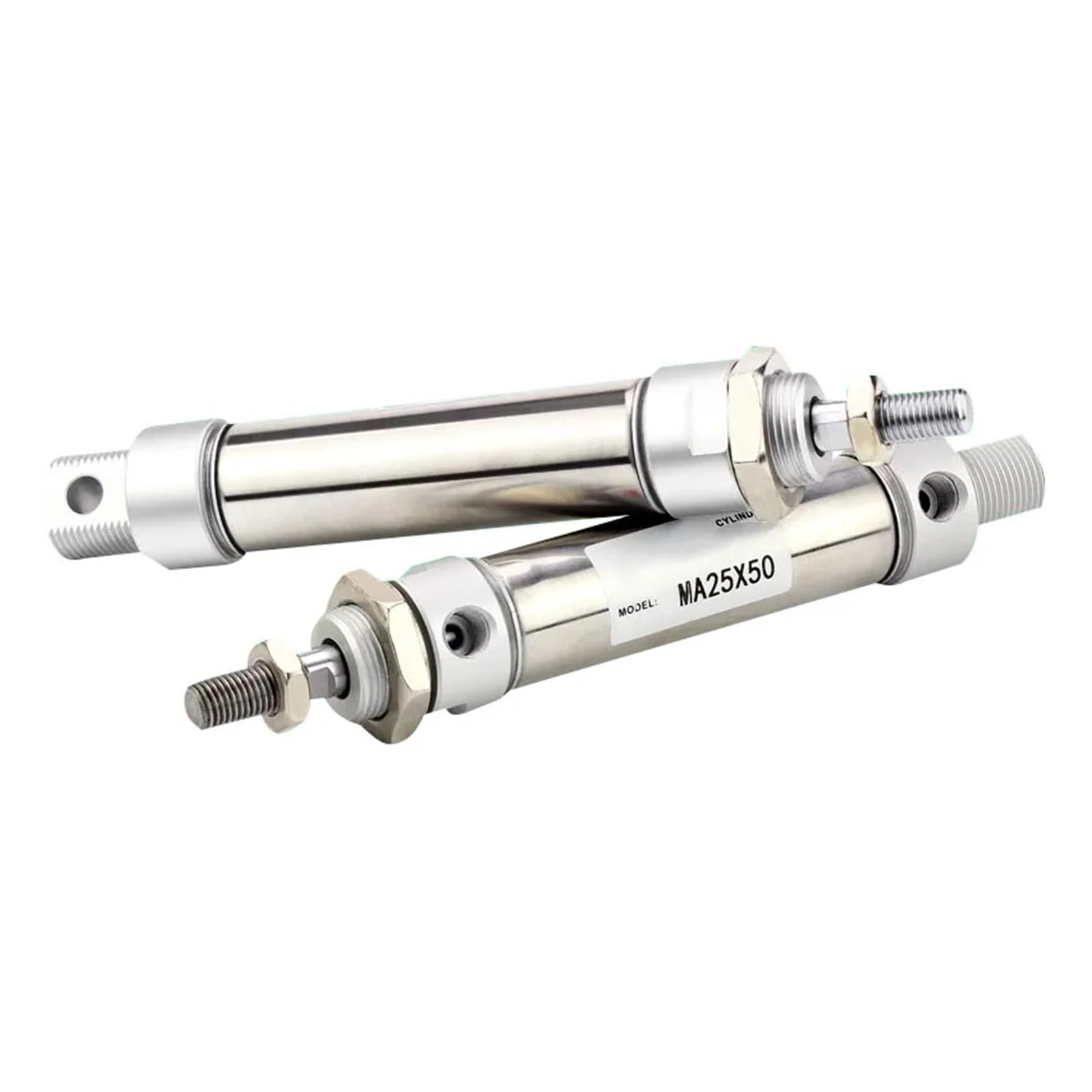 Pneumatikzylinder, Edelstahl, Mini-Doppeltwirkung, Einzelstange, 16/20/25/32/40, Zylinderdurchmesser 10 ~ 500 mm, Hub MA32 (Hub 350 mm, MA40-Bohrung 40 mm)