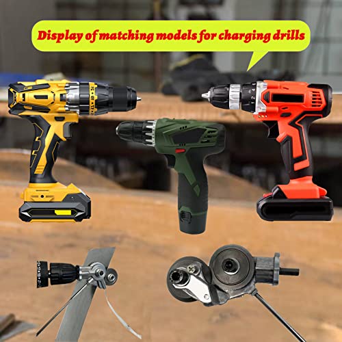 Bmtndac Electric Drill Shearing Machine - Electric Sheet Metal Shears Attachment, Safe And Durable Metal Cutting Drill Bit Accessories - Electric Drill Sheet Metal Cutting Head #TOP4