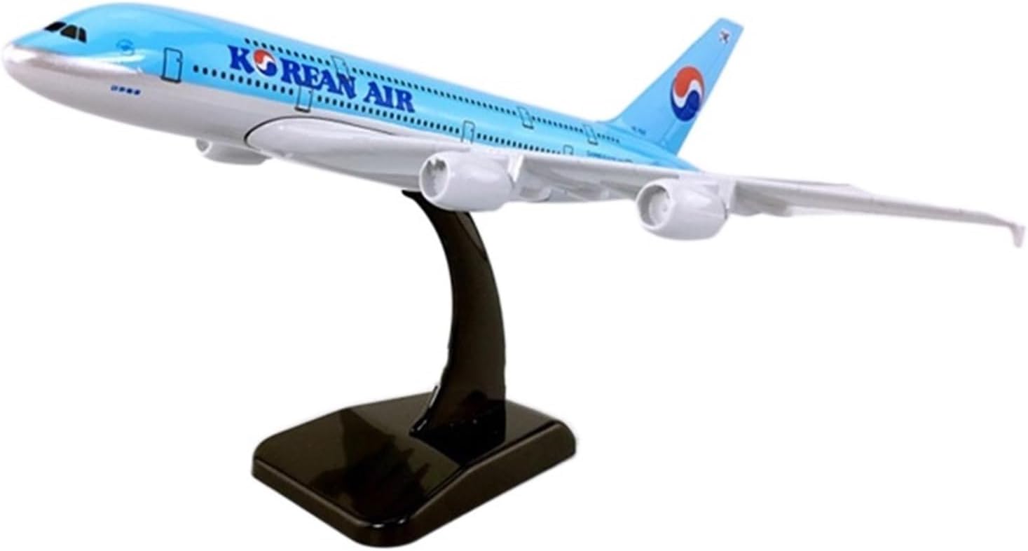 Die Cast Plane 1 400 for A380 Static Die Casting Alloy Simulation Scale Model Aircraft Adult Collection Finished Metal Airplane