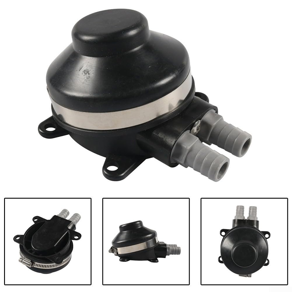 Pompa dell'acqua attivata a pedale Sistema doccia manuale Accessorio da bagno portatile per campeggio RV Caravan Yacht Attività all'aperto Plastica PE nera