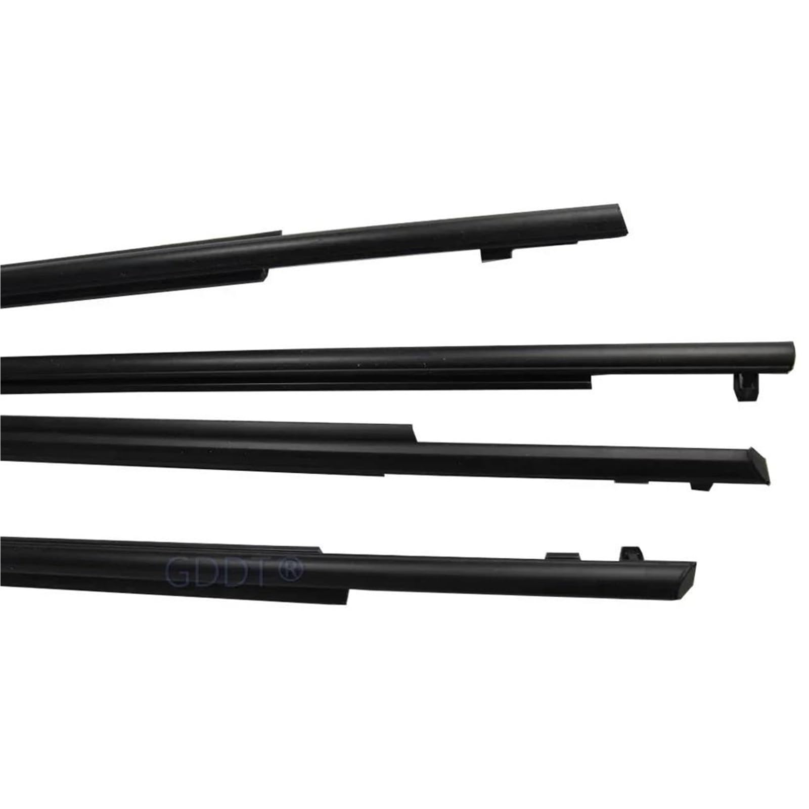 Junta de Goma 4 Piezas De Goma Para Ventanas Para Toyota Para Prius 2010-2015 Burlete Protector Vidrio Segunda Generación Para Prius-C Phv 75720-47021 Goma de Sellado Burletes