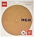 Produktbild RCA Plattentellerauflage für Plattenspieler aus Kork - 30cm Durchmesser, antistatisch, plattenschonend, vibrationsdämpfend