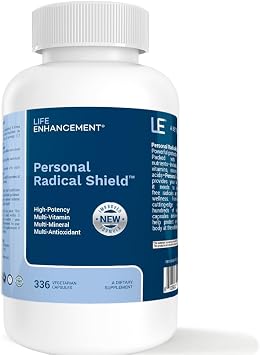 Life Enhancement Radical Shield | 28 Vitamins, Minerals, Antioxidants & More | 112 Servings