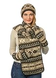 Wool Set of Hat, Mittens and Scarf for Women 100% Icelandic Wool by Freyja Canada