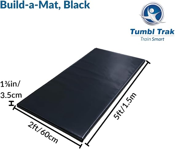 Tumbl Trak Build-A-Mat for Gymnastics, Cheer, Dance, and Fitness