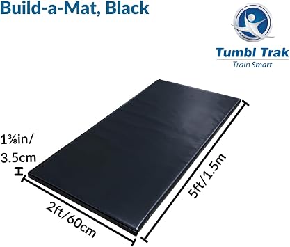 Tumbl Trak Build-A-Mat for Gymnastics, Cheer, Dance, and Fitness