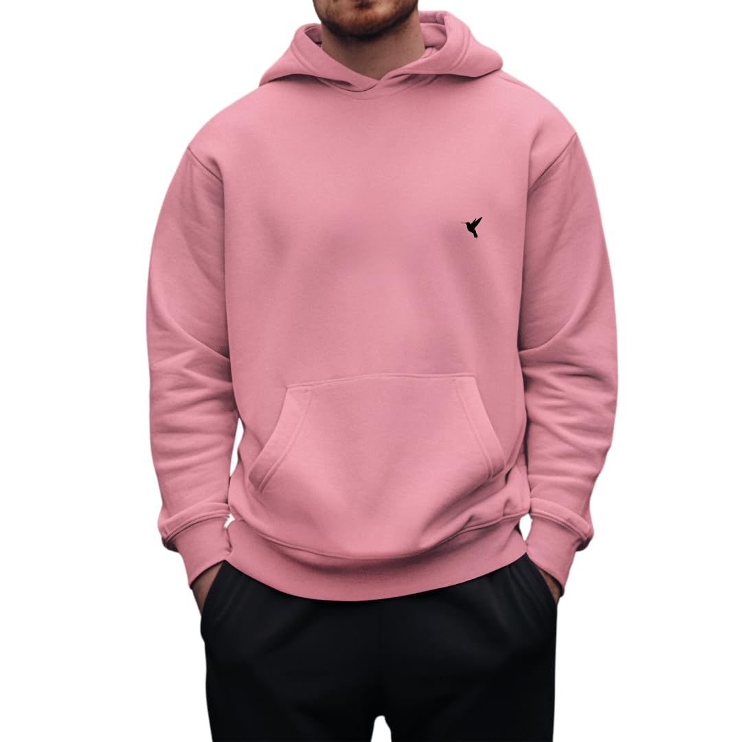 Blusa Moletom Masculino Flanelado Com Capuz Estampa Básica