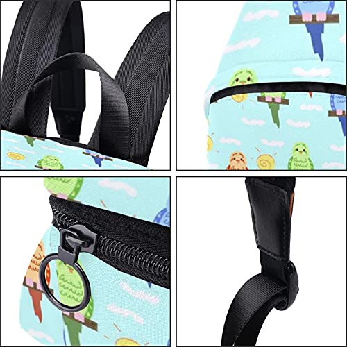 PLOKIJ Kinderrucksack Niedlicher Cartoon-Dinosaurier, der einen Roller fährt Rucksack für Kinder Kindergartentasche Für… – Bild 4