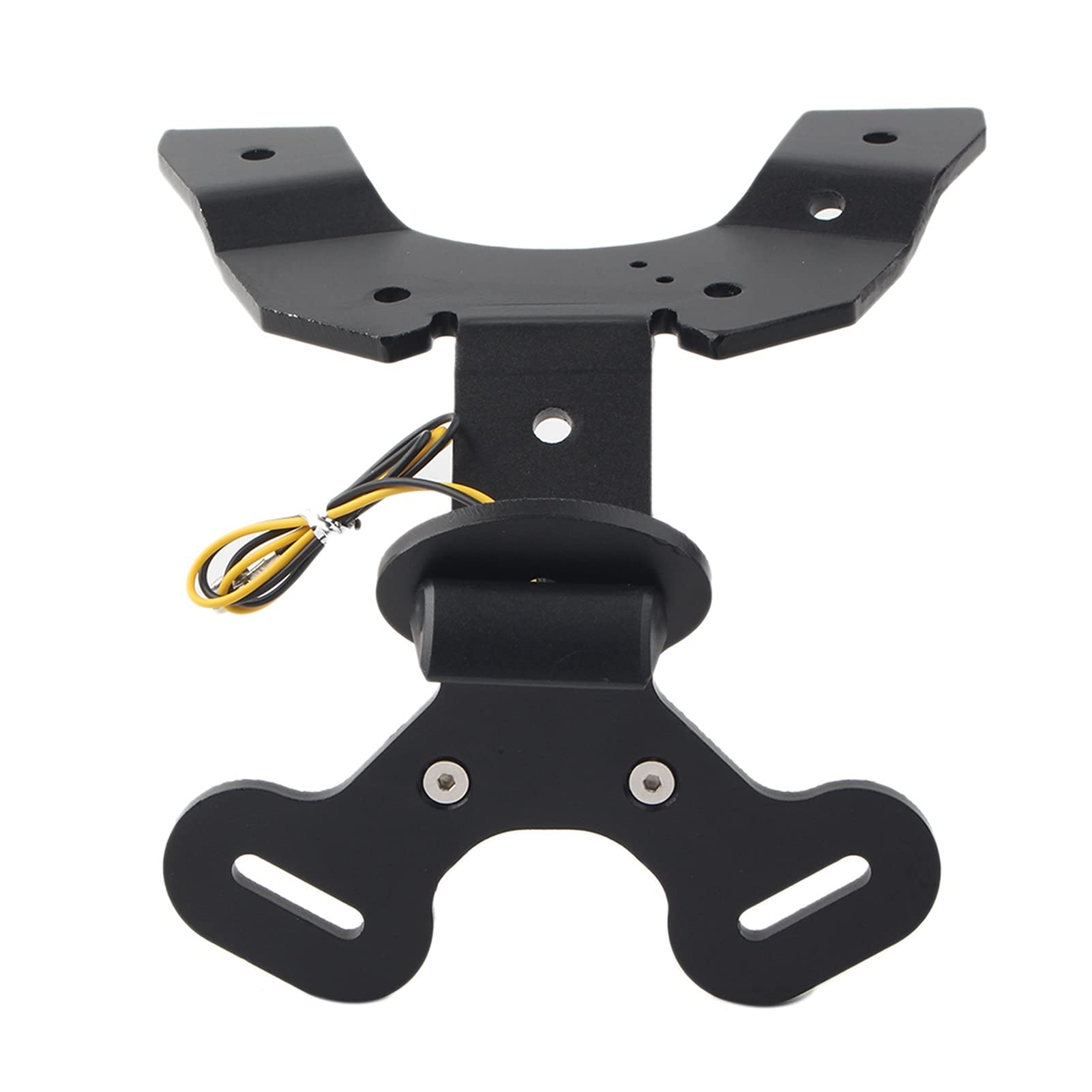 Support de plaque GSXR600 rigide et éliminateur de garde-boue anti-vibrations