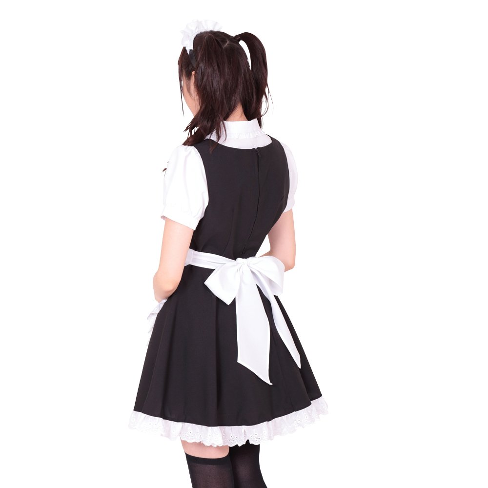 白黒メイド服＆黒メイド服 Amazon.co.jp: A&TCollection フレッシュ☆メイド ピュア系