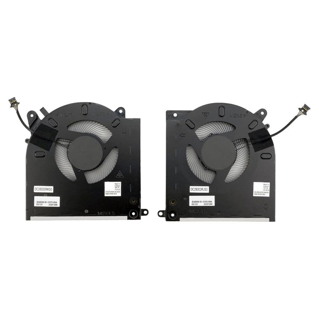 Ventilador de refrigeración para CPU GPU para portátiles M15 R3 R4, ventilador eficaz de CPU GPU para funcionar sin problemas