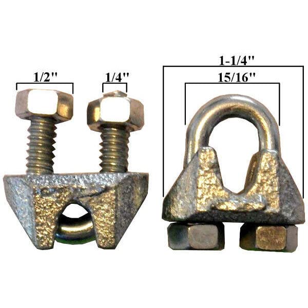 Steel Aircraft Cable 1/4