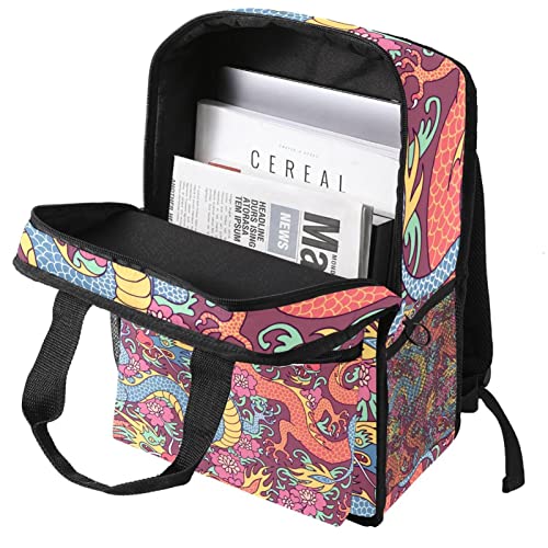 Sac à dos garçons drapeau américain rétro scolaire réglable Taille Unique - 3