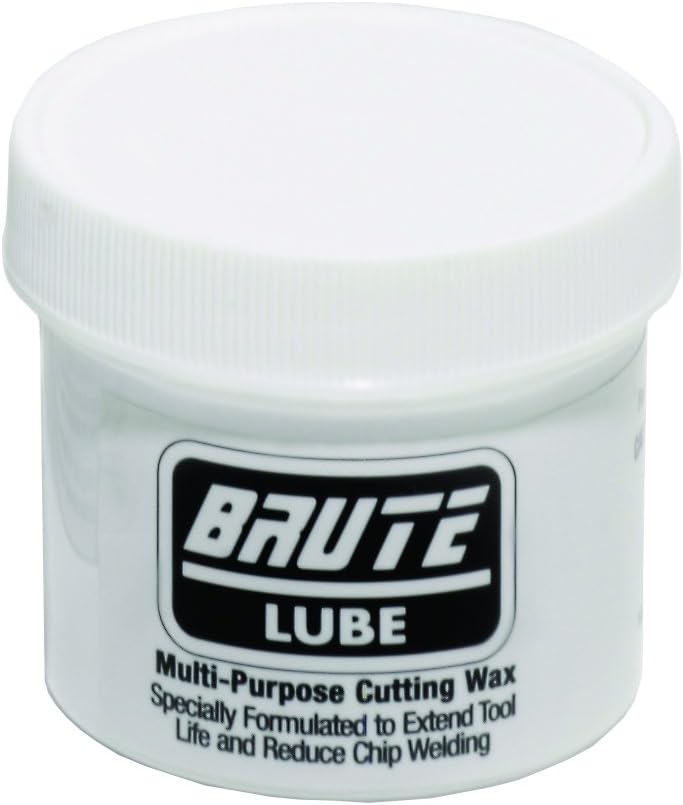 Champion Cutting Tool BruteLube 2 oz Tub Cutting Wax Lubricant: XLUB-WAX-2