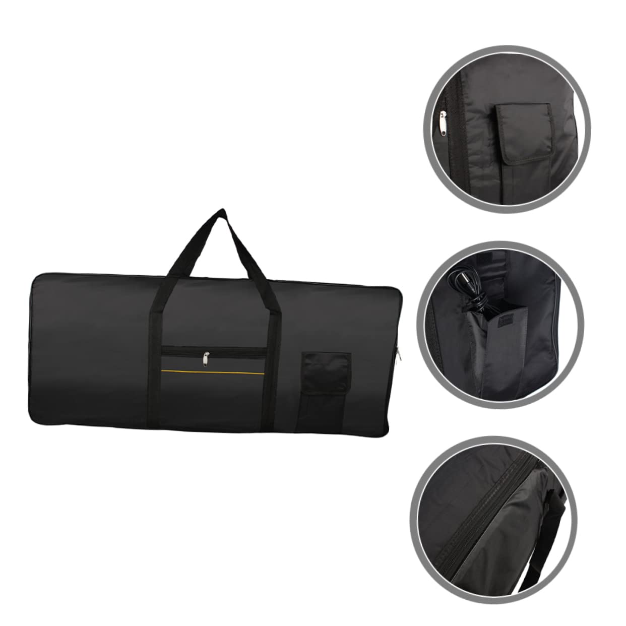 HEMOTON Borsa Aspetto per Oxford Elettronica Design 61 e Tasti Tastiera Moda Ergonomico alla Trasporto e Conservazione