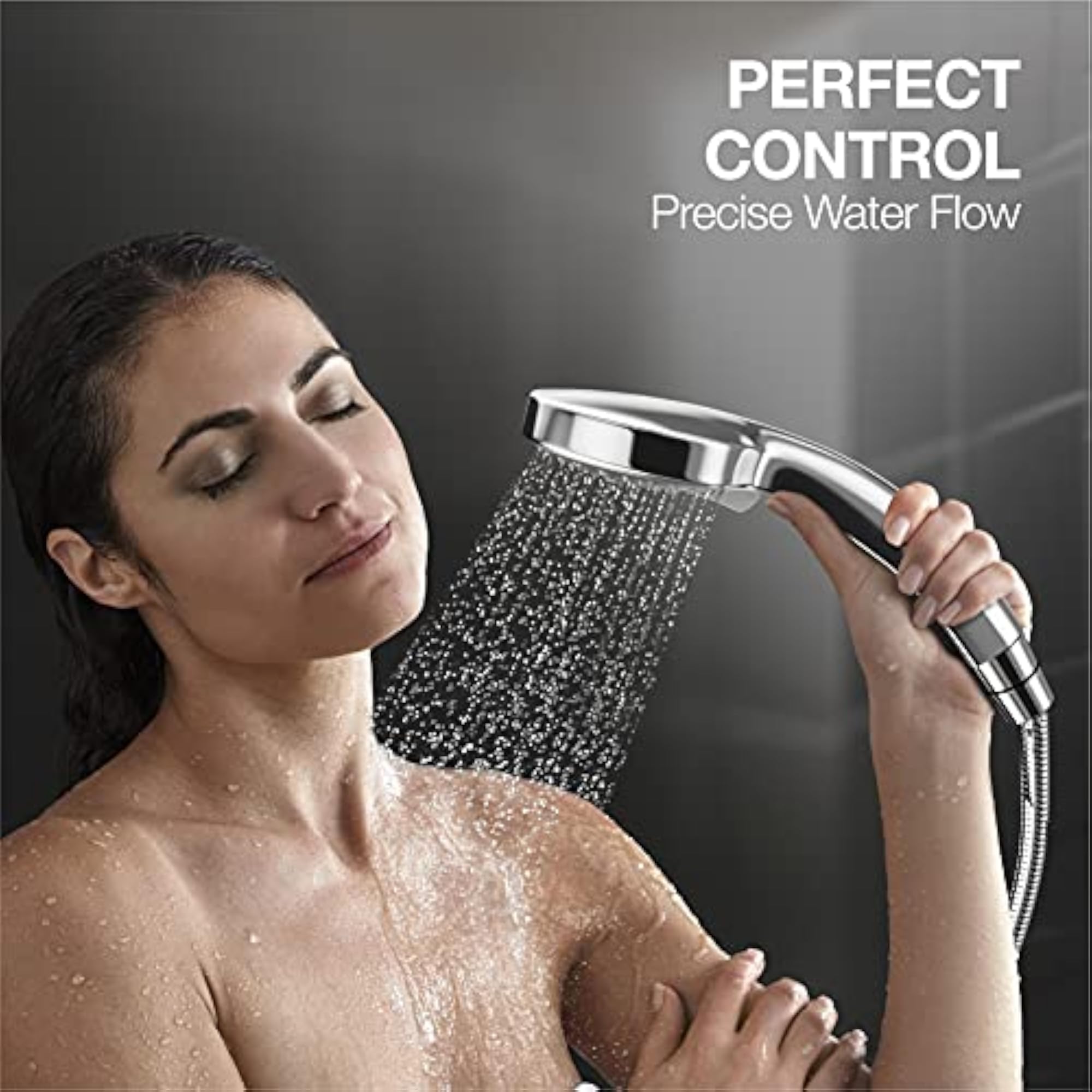 ABS Hand Shower with Hose, Multi-Function