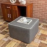 Poofieotto 20x14 in Outdoor Square Ottoman...