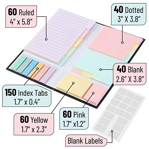 Image of Mr. Pen- Sticky Notes Set, 820 Pack, Ruled