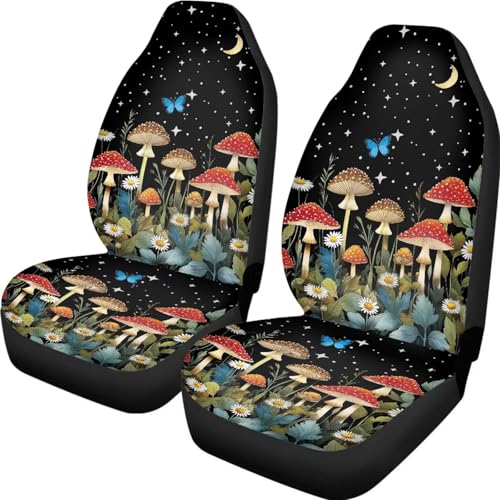 Funda para asiento de coche lavable que soluciona manchas con diseño de margaritas 1